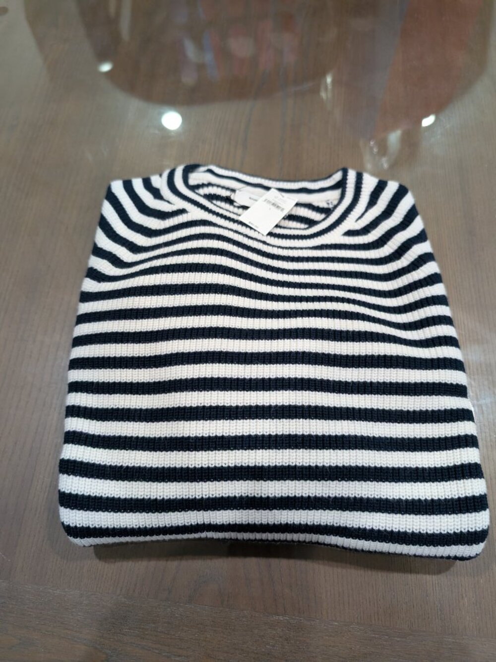Banana republic striped women's large sweater